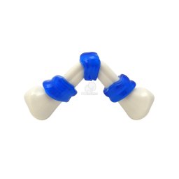 GimDog V Bone os de jucărie aromat - carne de vită 1 buc. - 17,8 cm
