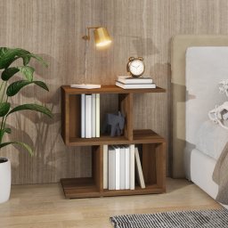 Noptiera, stejar maro, 50x30x51,5 cm, lemn prelucrat GartenMobel Dekor