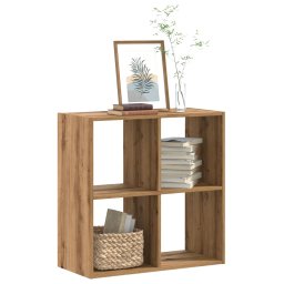 Biblioteca, stejar artizanal, 68,5x32x68,5 cm, lemn prelucrat GartenMobel Dekor