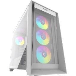 Carcasa XO1WH Middle Tower Fara sursa ATX, E-ATX, mATX, mITX Alb