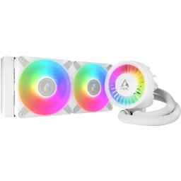 Liquid Freezer III 280 ARGB, 2 ventilatoare de 140 mm, Alb