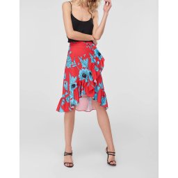 Fusta pentru femei Trendyol Wrap Ruffle