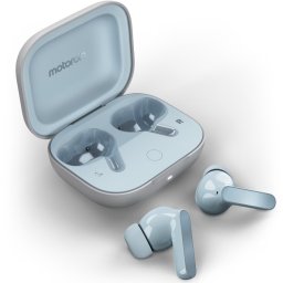 MOTO Buds Guitar, Wireless Earbuds, tip In-Ear, Glacier Blue