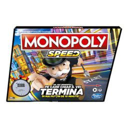 Hasbro Joc de societate E7033 - Monopoly Speed (limba romana)