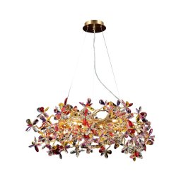 Lustră de cristal pe cablu 16xG9/40W/230V colorat