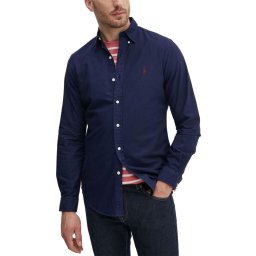POLO RALPH LAUREN Cămaşă Sl Bd Ppc Sp-Long Sleeve-Sport Shirt 710767828003 410 navy