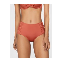 Koton femeii Red plisate Bikini de jos