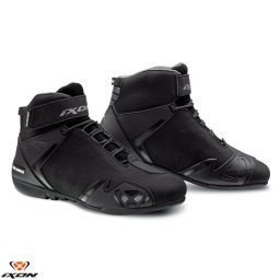 Ghete moto Roadster femei All Season Ixon model Gambler WP LS culoare: negru (100% waterproof)