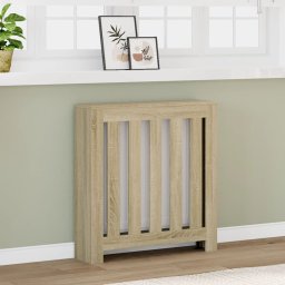 Masca pentru calorifer stejar sonoma 78x20x82 cm lemn prelucrat GartenMobel Dekor