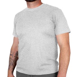 Tricou Malfini UNI gri deschis