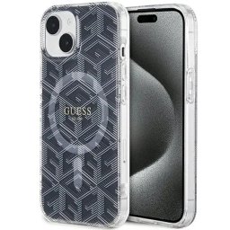 Husa iPhone 15/14/13 6.1" black hardcase IML GCube MagSafe