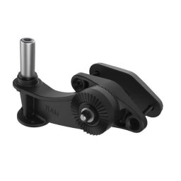 RAM® 4" Square Post Clamp Ratchet Base cu 1/2" NPT Post