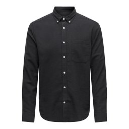 Only & Sons Cămașă 'Onsgudmund' negru