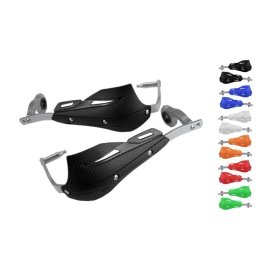 Handguard protectii maini moto cross enduro atv aluminiu carbon