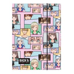 Dosar cu banda elastica, Derform, A4, Manga, Multicolor, TGA4B5A15