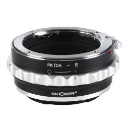 K&F Concept PK/DA-E adaptor montura de la Pentax K/M/A/FA/DA la Sony E-Mount KF06.310