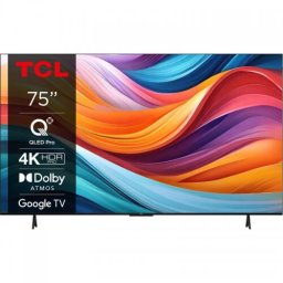 Televizor Qled TV 4K 75''(190cm) TCL 75T7B Negru