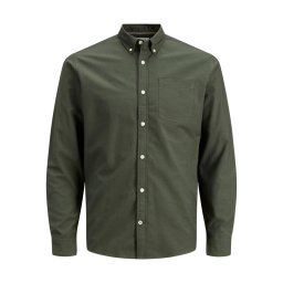 JACK & JONES Cămașă 'JJEOxford' kaki