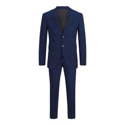Jack & Jones Plus Costum 'Franco' bleumarin