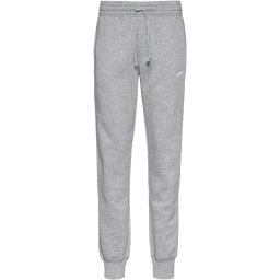 Nike Sportswear Pantaloni 'Phoenix Fleece' gri amestecat / alb