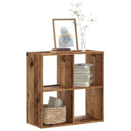 Biblioteca, lemn vechi, 68,5x32x68,5 cm, lemn prelucrat GartenMobel Dekor