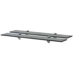Rafturi suspendate, 2 buc., 70 x 10 cm, sticla, 8 mm GartenMobel Dekor