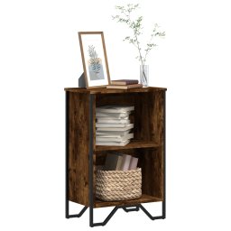 Biblioteca, stejar fumuriu, 50x31x74,5 cm, lemn prelucrat GartenMobel Dekor