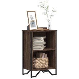 Biblioteca, stejar maro, 50x31x74,5 cm, lemn prelucrat GartenMobel Dekor