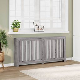 Masca pentru calorifer, gri sonoma, 175x20x82 cm lemn prelucrat GartenMobel Dekor