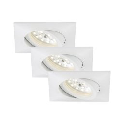 SET 3x corp de iluminat LED încastrat Briloner 7210-036 ATTACH LED/5W/230V IP44 alb
