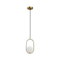 Lustră pe cablu CORDEL 1xG9/28W/230V auriu