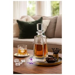 KATHRENE Decantor cristal Bohemia whisky 700 ml