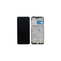 Display ecran cu Touchscreen si Rama pentru Samsung A21S, SM-A217, Incell, Negru