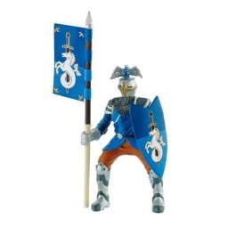 Cavaler pentru turnir albastru
