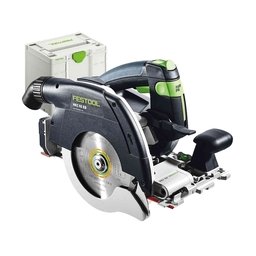 Festool - HKC 55 EB-Basic - Fierastrau circular fara acumulatori si incarcator, Li-Ion, 18 V, - Ah, 160x20 mm, valiza speciala