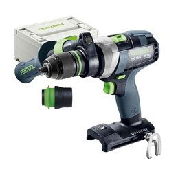 Festool - TDC 18/4 I-Basic - Masina de gaurit si insurubat fara acumulatori si incarcator, Li-Ion, 18 V, - Ah, 75 Nm, valiza speciala