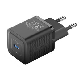 Incarcator de retea 1x USB Type-C GaN 20W Negru