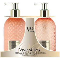 Vivian Gray Set cosmetic pentru îngrijirea mâinilor Neroli & Amber (Cream Soap & Hand Lotion)