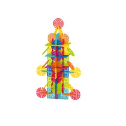 Set de constructie STEAM - Fulgi de zapada (112 piese)