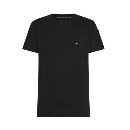 TOMMY HILFIGER Tricou 'Essential' negru