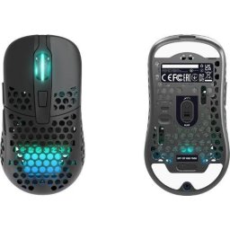 Mouse Mouse optic de gaming M42, Wireless, 7200dpi, RGB LED, Negru