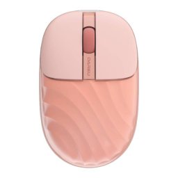 Mouse LM135D – Office, wireless 2.4 GHz, optic 1200 DPI, 5 butoane + scroll, compact, roz
