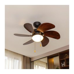 Ventilator de tavan ZEVENTI FAMARA 1xE14/60W/230V