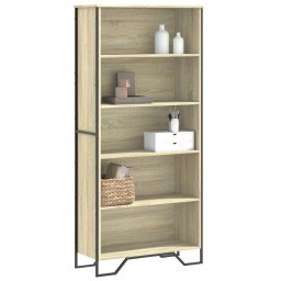 Biblioteca, stejar sonoma, 80x31x169 cm, lemn prelucrat GartenMobel Dekor