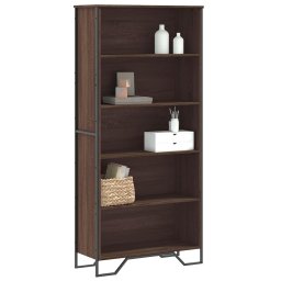 Biblioteca, stejar maro, 80x31x169 cm, lemn prelucrat GartenMobel Dekor