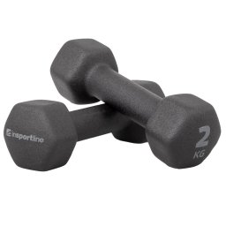 Gantere neopren inSPORTline ON-X Renbell 2 x 2 Kg