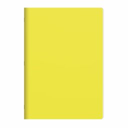 Caiet A5 capsat, 40 file matematica, 60g/mp, PP 280 microni
