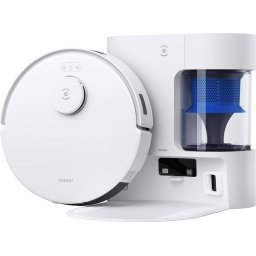 Aspirator Aspirator robot N20 Plus, aspirator si mop, autonomie 300 min, recipient praf 0.4L, statie auto curatare Pure Cyclone, alb