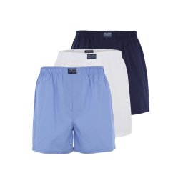 Polo Ralph Lauren Boxeri 'Open' bleumarin / albastru deschis / alb