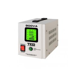UPS centrala termica TED Electric 900VA 500W Runtime extins utilizeaza 1 acumulator neinclus